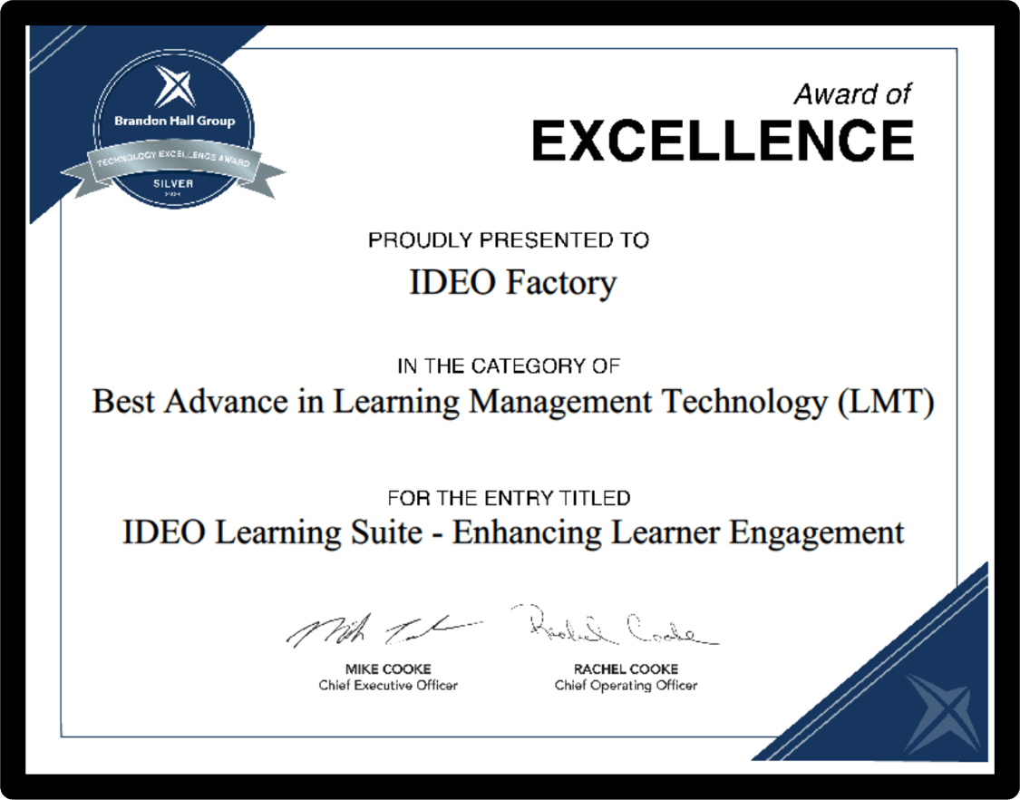 Brandon Hall Award 2024